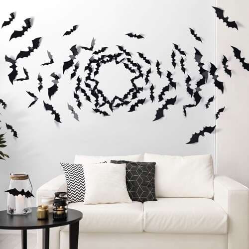 Flaggermus Selvklebende - Halloween 80