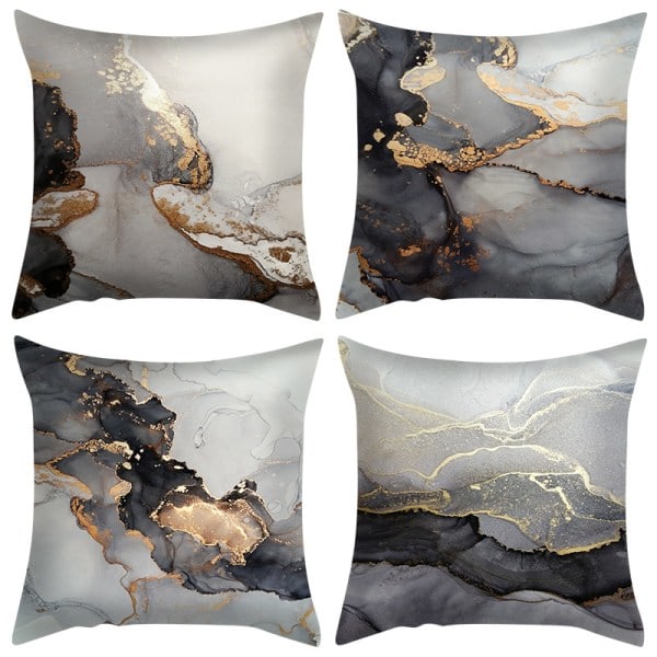4 kpl tyynynpäällistä, 45x45cm tyynynpäälliset Deco
