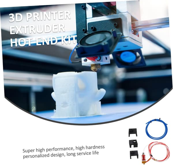 2 sett skriver Hotend Kit PTFE-rør og silikonstrømpe for utskriftstilbehør Ekstruder kompatibel