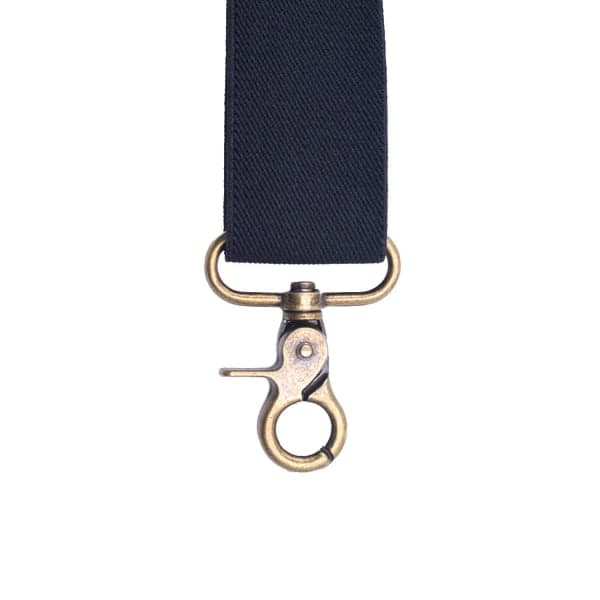 Seler til mænd, 4 kraftige clips, 4 cm brede, elastiske, justerbar længde til damekontor