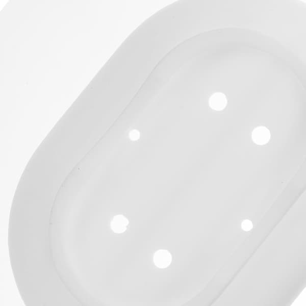 4-piece Silicone Soap Dish Set with Non-slip Easy Soap Storage Tray