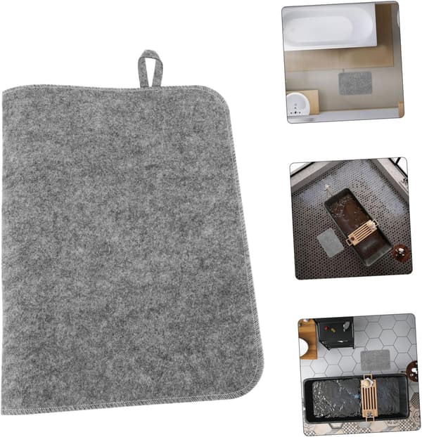 Thick Felt Sauna Cushion, Sauna Seat Protector, Heat Insulation Mat