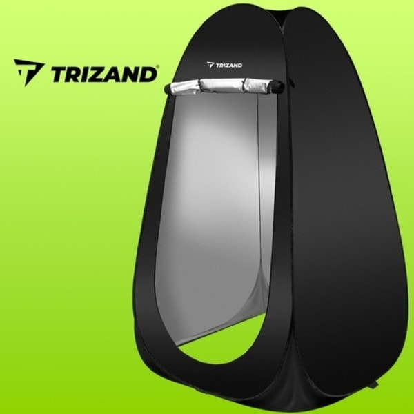 High Quality New Pop-up Tent Changing Room - Standing - Camping Black