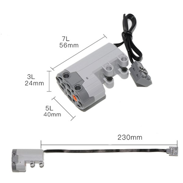 Servomotor Power Functions Accessory for 88004 0.1 0.1