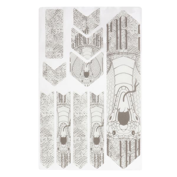 Enlee Waterproof Anti-Scratch Mountain Bike Frame Stickers Frame Protection Decals