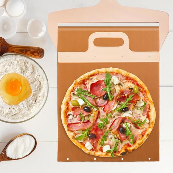 2 stk. non-stick kagebageklud pizzatransferklud 15,7x15,7 tommer