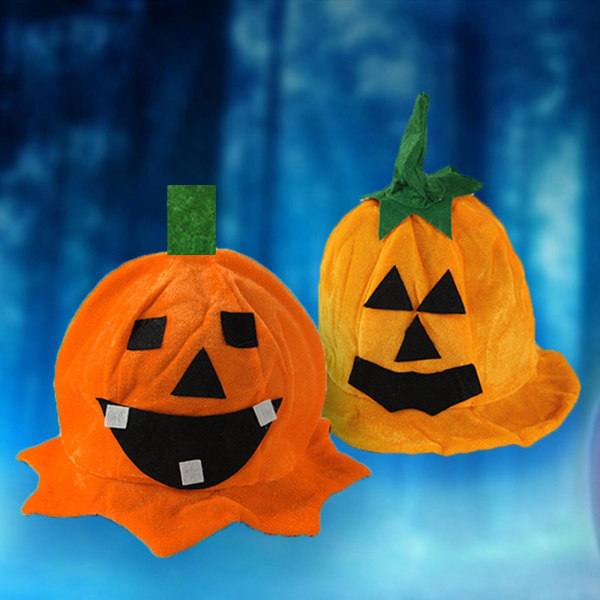 Halloween-kurpitsahattu Aikuisten ja Lasten Noitakypärä Halloween-teemajuhliin Cosplay-asuun Naisille Miehille Lapsille Unisex Kurpitsahattu Koriste Hexagon