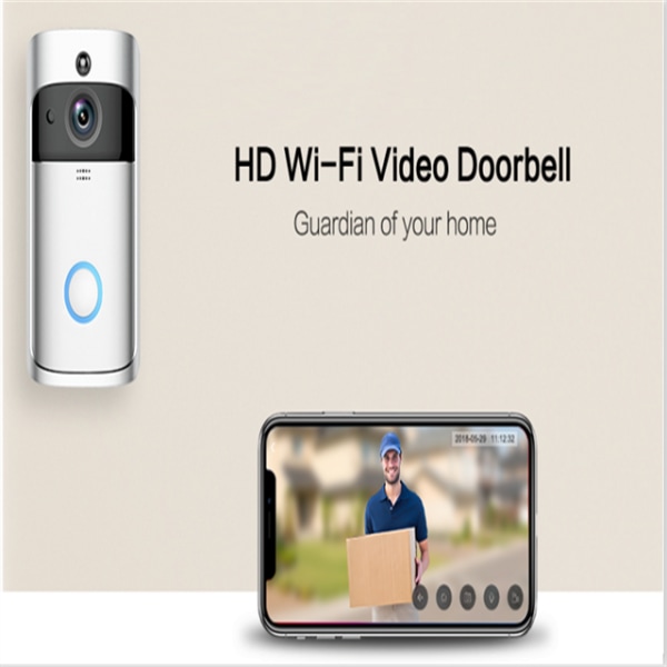 Video Doorbell 3 – förbättrad wifi, förbättrad rörelsedetektering, enkel installation dörrklocka vit 1 ST