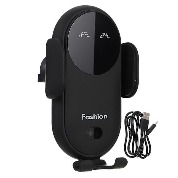 Puhelinteline Autoon Auton Puhelinteline Auton Puhelinteline Puhelimen Jalusta Auton Puhelin Auton Teline Musta 13.5X7.2CM