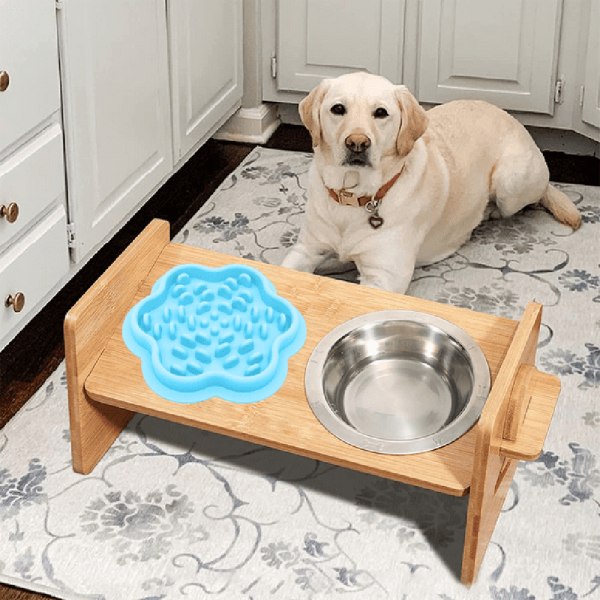 Hunde Slow Food Skål - Anti-Slugende Langsom Mad Foder Skål