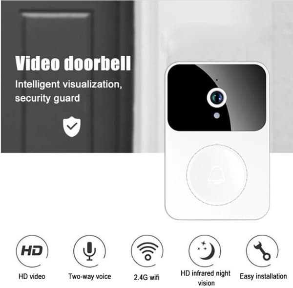 Wireless WIFI Doorbell, Mobile Phone Remote Control Household, Dingdong Camera