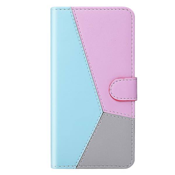 Tricolor PU-fodral för iPhone 15 Pro Max