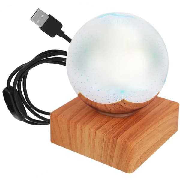 Jeffergarden Three-dimensional USB Decoration, Romantic Light, LED Table Night Lamp (Starry Sky Type)