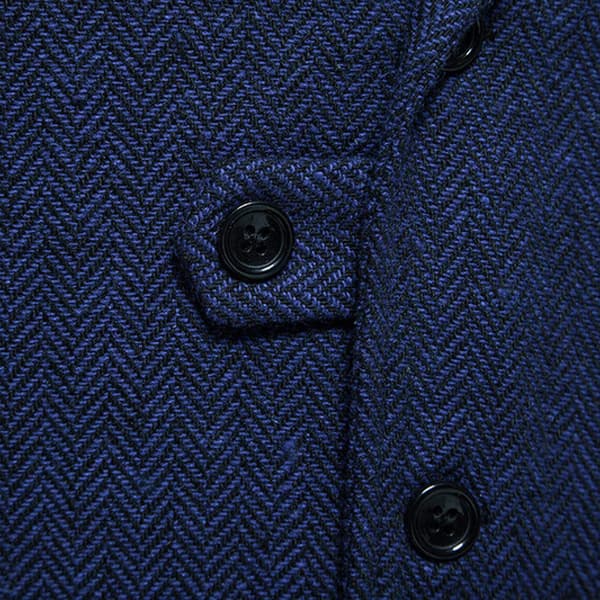Herrkostymväst, formell väst i tweed, initial väst