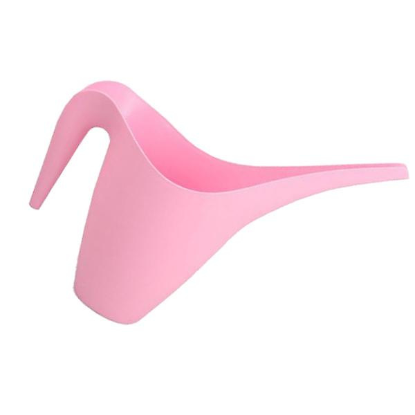 1,8l Plast Vandkande Elegant Vandingskande Lang Tud Blomster Haveredskab (pink) Pink