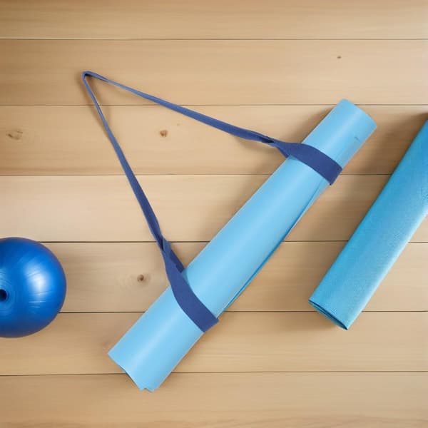 2 stk. justerbar yogamåttebærerem, multifunktionel træningsrem
