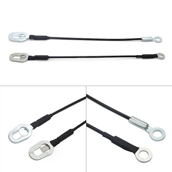 2pcs Tailgate Cables for Ram 1500 94-01 for Ram 2500/3500 94-02 Silver []