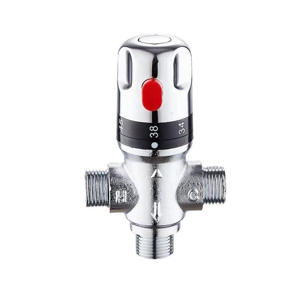 1PC 1/2 inch interface thermostatic shower mixer Brass thermostat