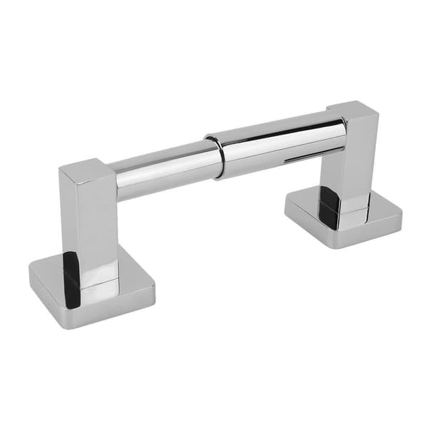 Moderne toalettpapirholder, krom
