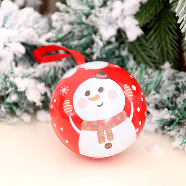 5 st 2.75 tum Julgransdekoration Boll Godisburk Förvaring Julgran Hängande Boll Ornament Godisstav Boll Barnpresent