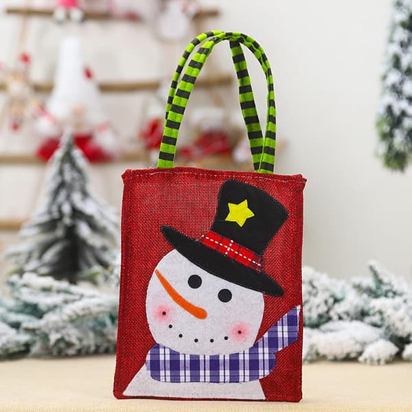 Julklapp Juldekorationer Hand Wrap Väskor, Jul Ap