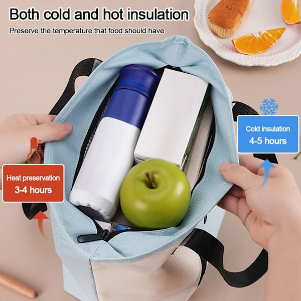 Insulated Lunch Bag Storage Box BLACK