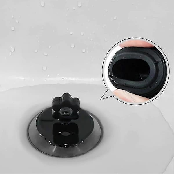 Universal badekarprop, silikone badekarprop badekarafløbsprop kompatibel køkkenbadekar