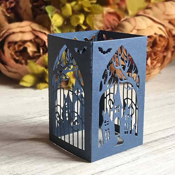 Halloween-huslykta Stämpel för Handgjorda DIY-projekt för Vuxna