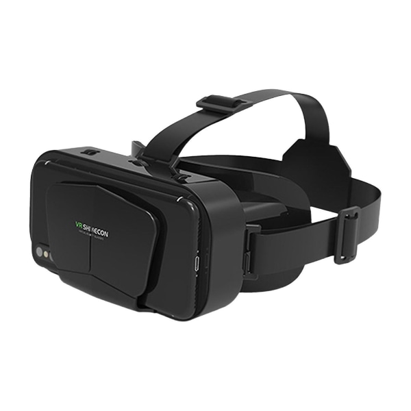 Vr Virtual Reality-glasögon för 4,7-7 tums mobiltelefoner med glasögon Lämpliga för filmer med fjärrkontroll Black