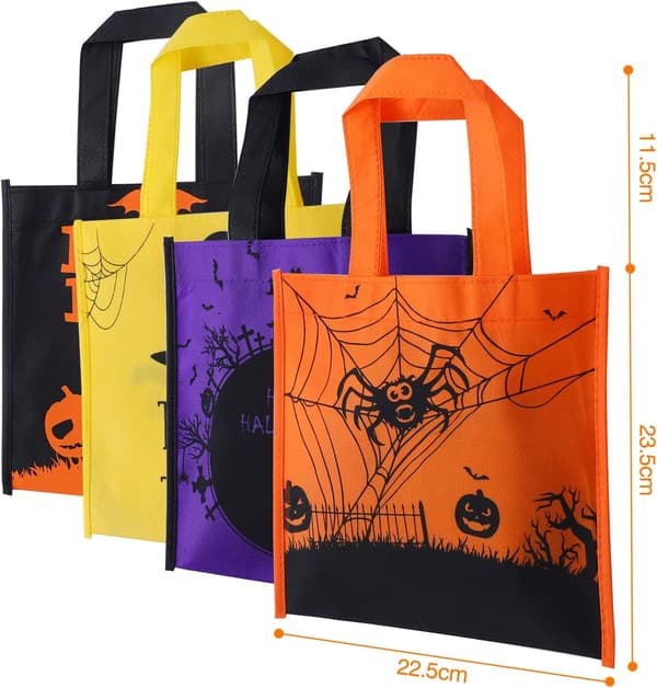 36 Halloween-godispåsar, godispåsar godis, Halloween-handväska present