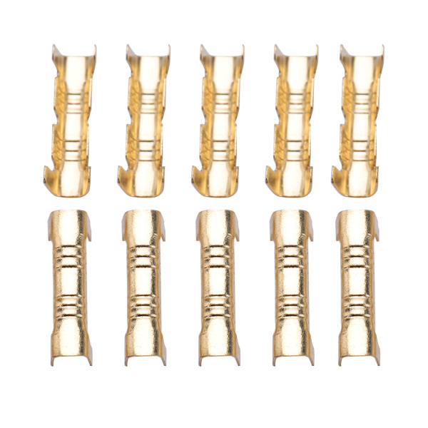 Quick Connect Cable Terminals 100pcs 0.5-1.5mm² Square Push Button Docking Connector Line