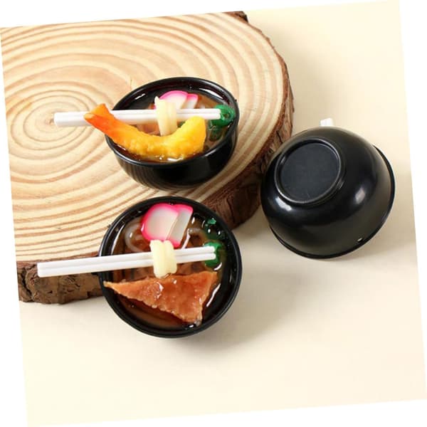 Realistic Artificial Spaghetti Noodles Food Props Set 3pcs Simulation Food Models