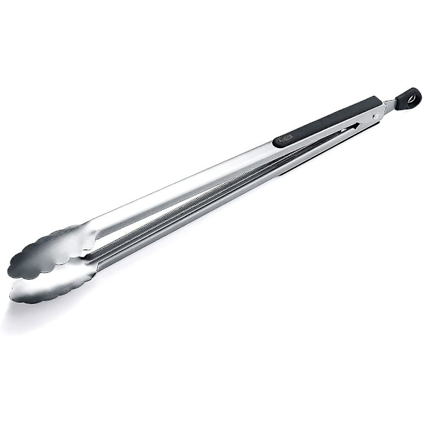 16 Tuuman BBQ-Piikit, Ruostumattomasta Teräksestä Valmistetut BBQ-Piikit, Premium-Grillin Piikit Ruuan Valmistukseen, Metalliset Piikit Suurelle Lihalle, Lukittavat Keittiöpiikit