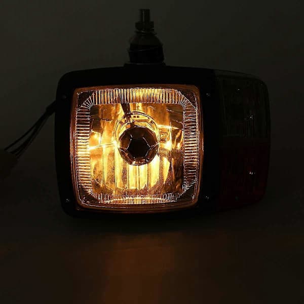 Universell LED-blinklys arbeidslys frontlys, for traktor tilhenger gravemaskin lastebil-LH
