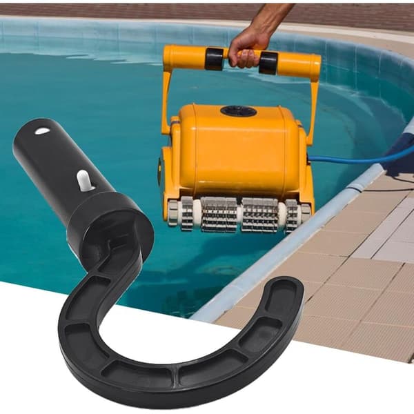 Krog til poolrenser, poolkrog til stænger, tilbehør til pooldam, kroge, tilbehørskroge til madrenser til poolrenser til