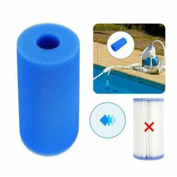 3 Poolfilter Svamp Poolpumpspatroner
