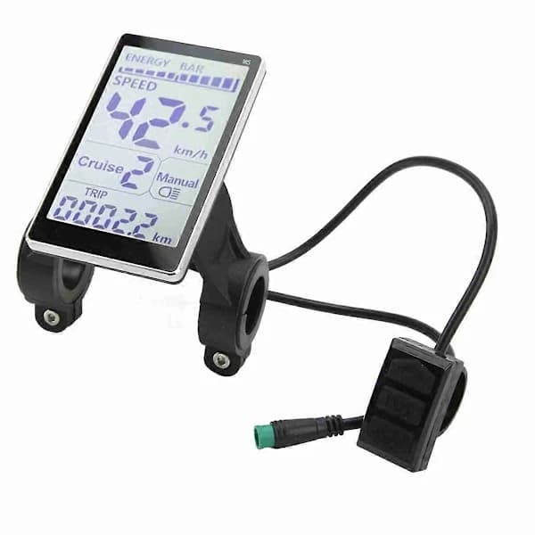 Electric Bicycle LCD Meter 5 Pin 24V 36V 48V 60V Universal E Scooter M5 LCD Panel Screen for 31.8 22.2 []
