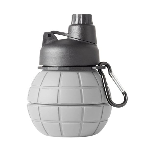 Silikon Foldbar Vandkop Foldbar Vandkop Kreativ Silikon 550ml Vandkop HærgrønC