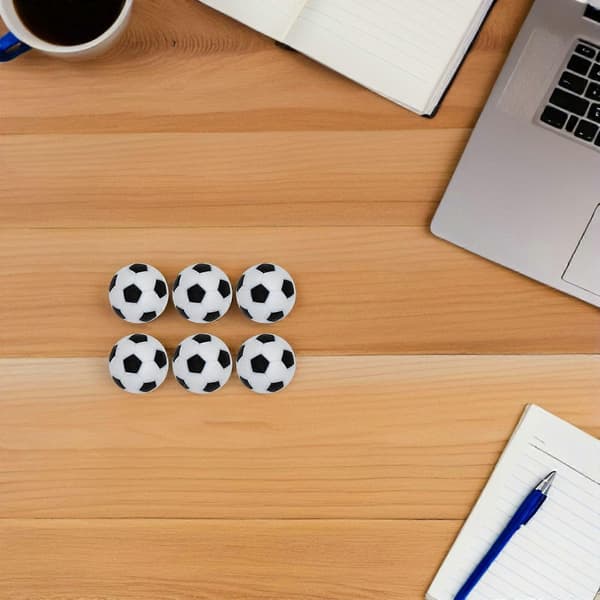 Bordfodbold udskiftningsbolde Bordfodboldbolde til bordfodboldspil 12 stk.