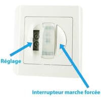 IP20 Infrared Wall Motion Sensor Switch