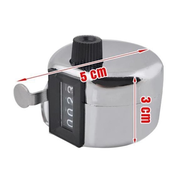 Handklicker Manuell Silver Silver