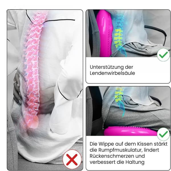 Yogamatta boll sittdyna - balansdyna