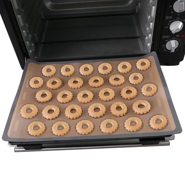 1 stk. Silikone Macaron Bagemåtte Non-Stick Bagepapir Bageværktøj