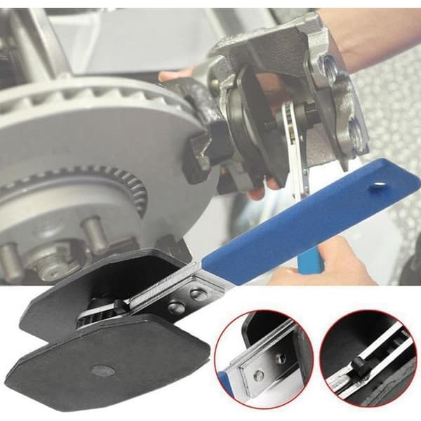 Brake Caliper Tool, 360-Degree Brake Tool with Ratchet Function, Adjustable Wrench Expander, Car Wheel Piston Spreader for Brake Repair