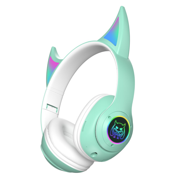 Bluetooth -hörlurar Huvudmonterade Luminous Headphones e-monterade Gaming-hörlurar