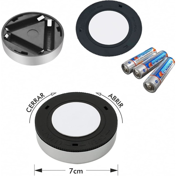 Led Batteri-Limt Lys, Limt Skaplys, Kjøkken Limt Lys, Led Skaplys, Batt