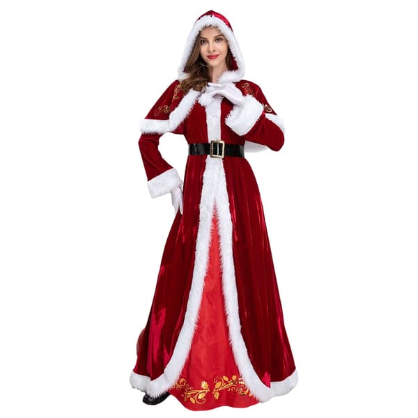 Santa Claus Clothes Santa Claus Clothes Plus Size, Women's Size