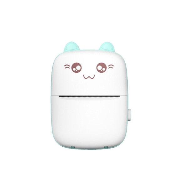 C9 Meow Meow Printer Thermal Bluetooth Mobile Phone Photo Data Sticky Note Printer Version + 1 Roll