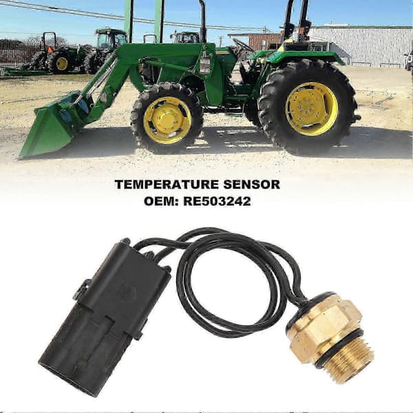 High Precision Temperature Sensor Switch RE503242 for John Deere 5000/6000/7000 Series Tractors
