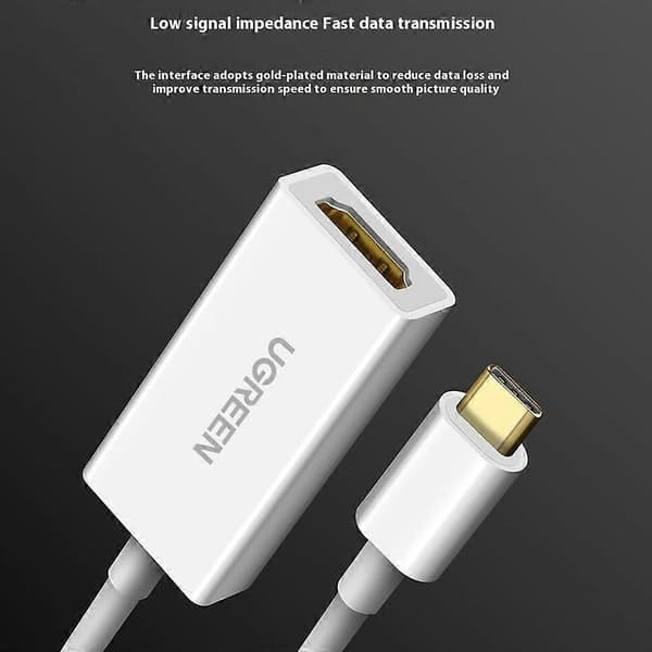 UGREEN 40273 Type-C to HDMI Adapter Compatible with Thunderbolt 3/4 4K 60Hz Video Output Converter